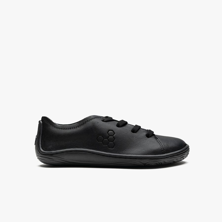 Vivobarefoot Addis School Junior Vrijetijdsschoenen Kinderen Zwart | Nederland 0238RVDW